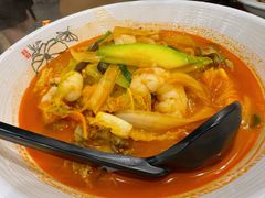 海鲜辣汤面-桃园中华料理炸酱面(燕儿岛路店)