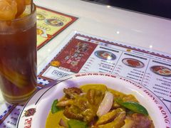 椰汁咖喱鸡扒饭HS-龙记·香港茶餐厅(海上世界店)