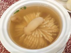 松茸菌汤菊花豆腐-陕西会客厅·宴会厅·唐世佳宴