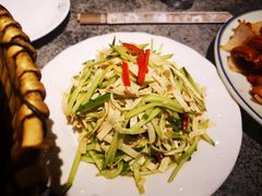 拌豆皮-华盛园卷子王农家菜水库鱼
