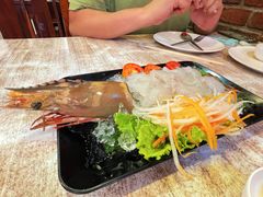 黑虎虾刺身-拉威海鲜市场