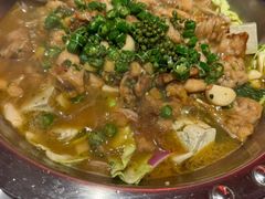 青椒紫苏牛蛙-海岛八号龙虾烧烤田鸡(蓝天路总店)