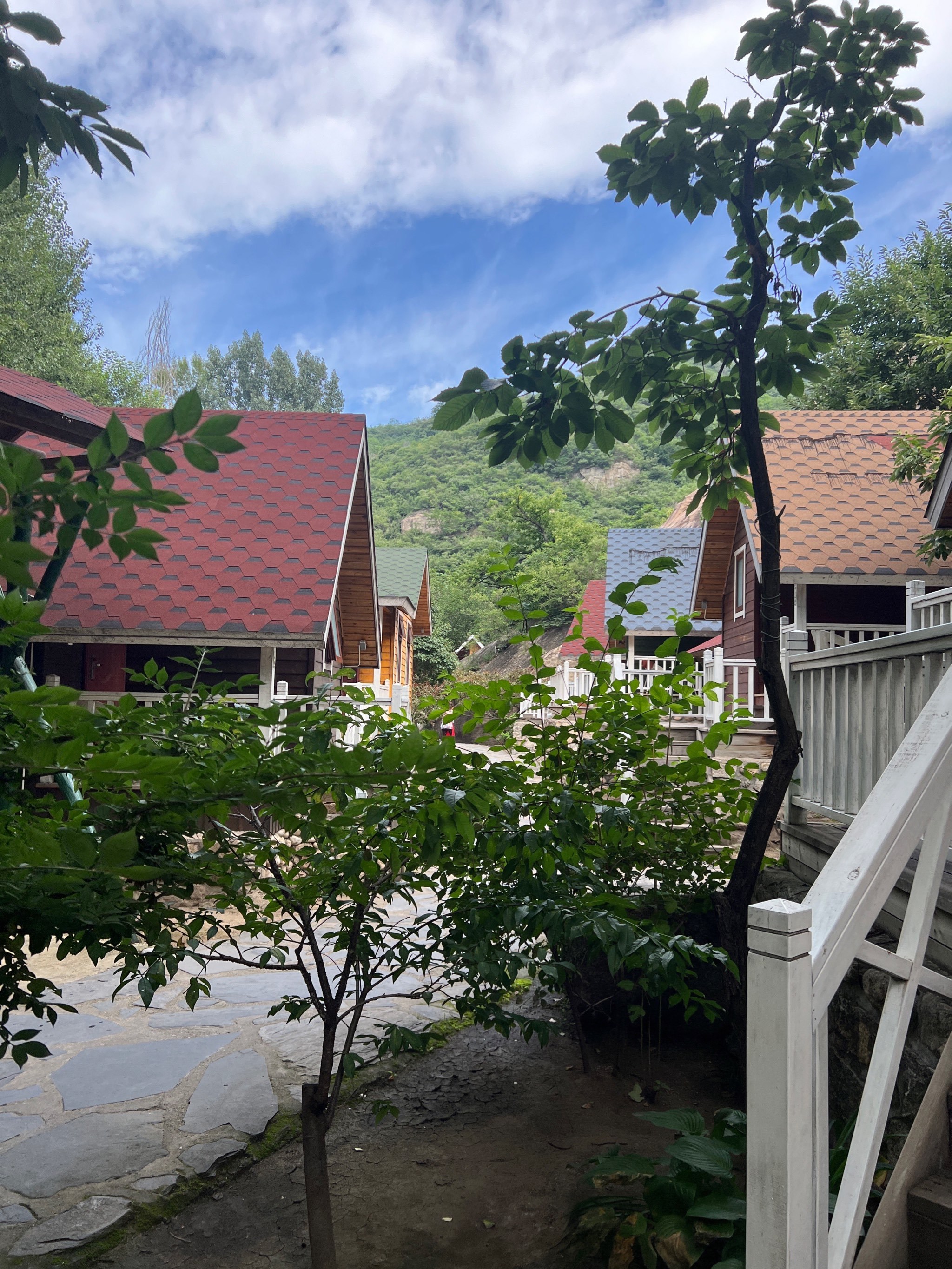 神堂峪,七彩木屋,有山有水有昆虫