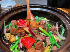 旺爷爆啫牛仔粒-旺爷砂锅·茶作(国贸城店)