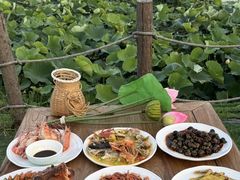 -七的湖·晚芳亭·阳澄湖农家菜·大闸蟹(莲花岛店)