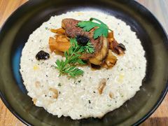 牛肝菌烩饭配鹅肝-Erman岩烧牛排(虹桥南丰城店)