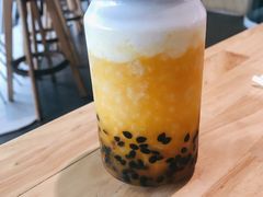 百香果酸奶冰粥-嘉和一品粥(方庄店)