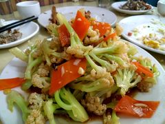 炝有机菜花-华春餐馆(鱼山路店)