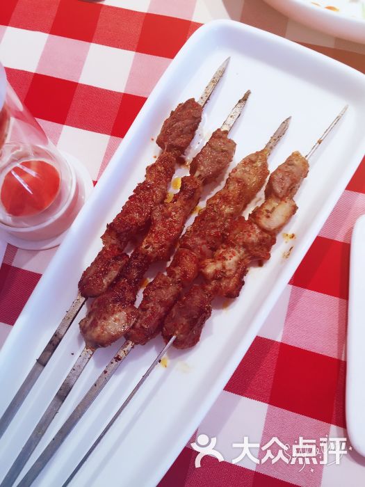 西贝莜面村(上海新梅广场店)羊肉串图片 - 第3212张