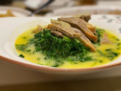 蚌肉金花菜-欣旺·迎宾楼·百年无锡菜