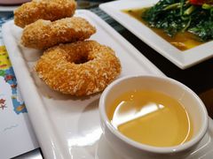 炸虾饼配泰国梅子酱-帕蓝·暹罗料理(曲阳店)
