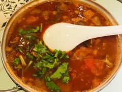 西红柿炖牛肉-胖子菜馆(隆昌路店)
