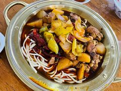 大盘鸡拌面-牛一嘴·兰州牛肉面·大盘鸡(财富中心店)