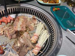 -九寸花汀海鲜烤肉自助(中东迪克店)