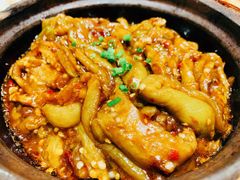 鱼香茄子煲-千日贺茶餐厅(开发区安盛店)