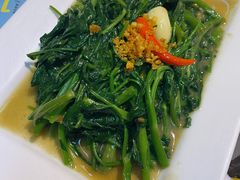 秘制虾酱炒空心菜-帕蓝·暹罗料理(曲阳店)