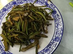 野芦蒿炒臭干-广迎居老正兴菜馆