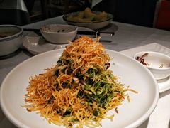 巧拌豆苗-四季民福烤鸭店(王府井灯市口店)