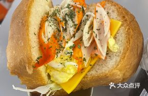 Cheesy Crab Stick Omurice Toast