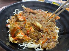 蟹脚热干面-沈记烧烤海鲜(江汉二路店)