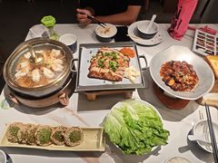 -绿茶餐厅(滨海万达广场店)