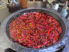 麻大侠秘制红锅底-麻大侠老火锅(巴国城店)
