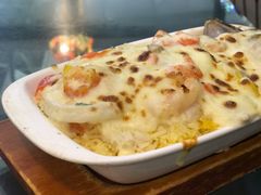 马苏里拉距海鲜炒饭-翠华餐厅(香港国际机场店)