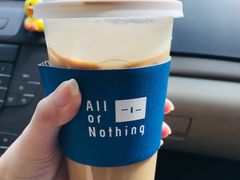 拿铁咖啡（维他豆乳）-AllorNothing横竖横咖啡(天虹店)