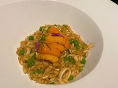 北海道海胆意大利烩饭-wann lounge 低温慢煮牛排·清吧