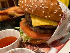 火烤双层牛肉特堡-The Habit Burger Grill 哈比特汉堡(复兴soho店)