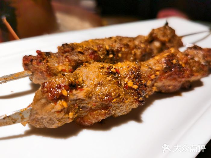京涮铜锅涮肉(华贸店)烤羊肉串图片