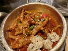 辣烤鸡爪-富乐满韩国正宗炸鸡韩国料理(虹泉路店)
