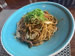 黑椒牛柳炒意面-绿茵阁西餐厅(佰港城店)