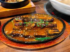 铁板肉末茄子-龙泉人椰子鸡·糟粕醋·地标海南菜(龙昆南店)