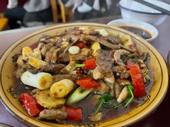 肝腰合炒-周师饭店