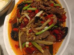 肝腰合炒-懒人盐府人家(航天桥店)