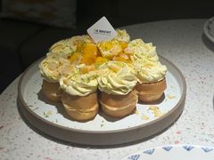 芒果百香果香缇奶油华夫饼-BE BRIGHT KITCHEN(正佳广场店)