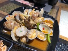 爆炒花蛤-潮十三潮汕砂锅粥(高新四路大都荟店)