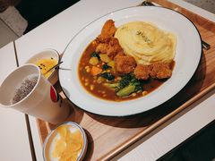 炸鸡块咖喱蛋包饭套餐-池奈·咖喱蛋包饭(熙地港店)