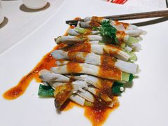 秋葵拌沙虫-黑明餐厅(白鹭洲店)