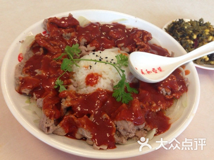 酸辣番茄肥牛饭