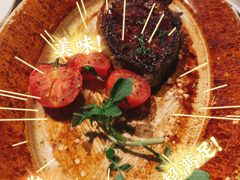 果木炙烤安格斯180天谷饲肉眼-牛排家(北京王府井澳门中心店)