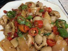 酸竹笋辣椒大肠-南雄雄州土菜餐厅(粤北大厦店)