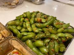 椒麻毛豆-白仁仔· 活烤海鲜 宵夜(豫园店)