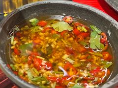 油碟小料-谭鸭血老火锅(慈云寺店)