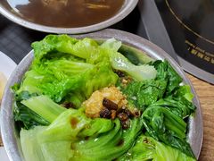 烫青菜-歪头牛肉(金龙壹号店)