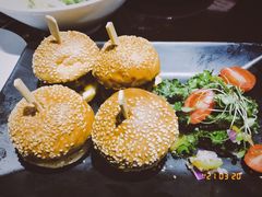 美式烧烤牛肉迷你汉堡-bluefrog蓝蛙(悠唐购物中心店)