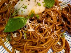 肥牛温泉蛋意面-The Rug Cafe(王府中环店)