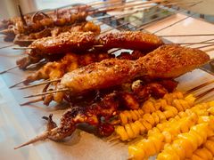 -宝记烧烤·碳锅羊肉·羊蝎子火锅·夜食社(文体路创始店)