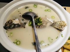 青椒紫苏煮桂鱼-时间仓(月湖公园店)